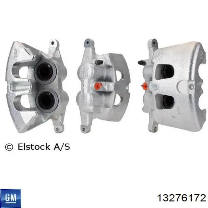 13276172 General Motors Суппорт тормозной, передний, левый