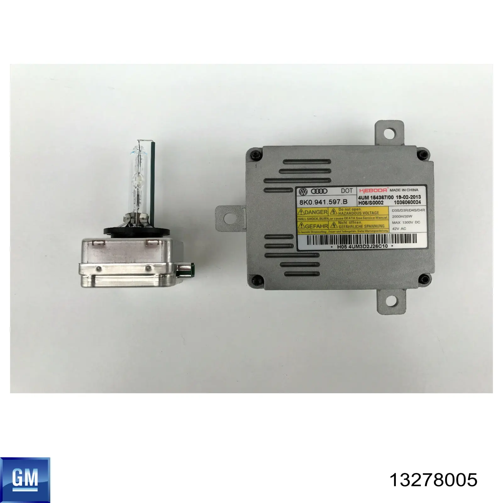 Блок розжига ксенона 13278005 General Motors