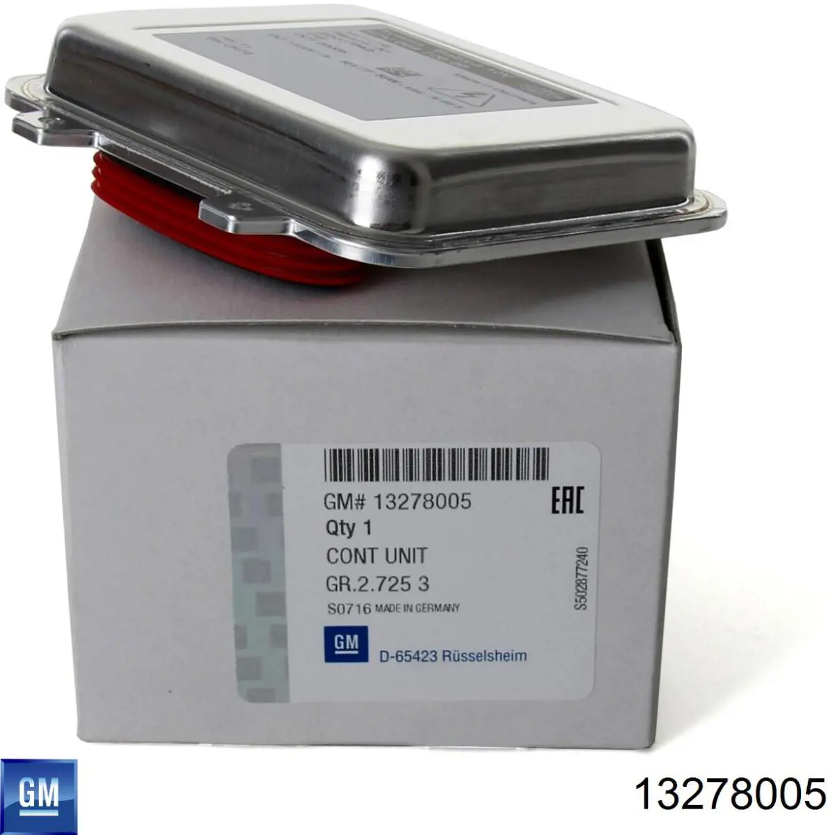 Блок розжига, ксенон General Motors 13278005