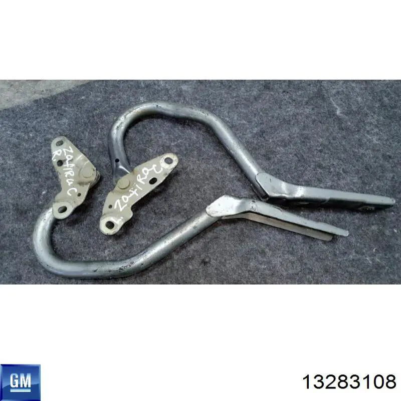13283108 Opel Шарнир капота левый