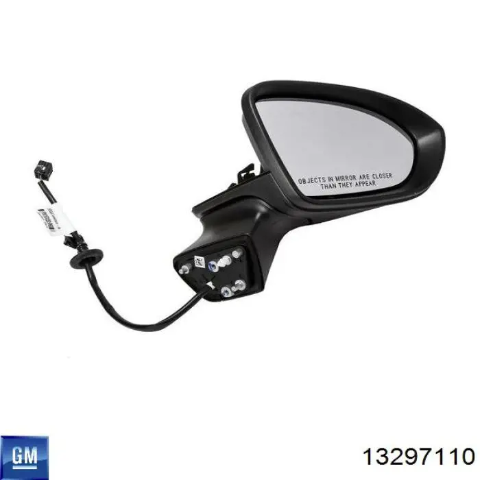 Зеркало заднего вида, левое General Motors 13343699 цена, от 61.85 USD