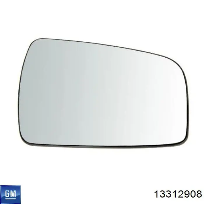 Правое зеркало 13312908 General Motors