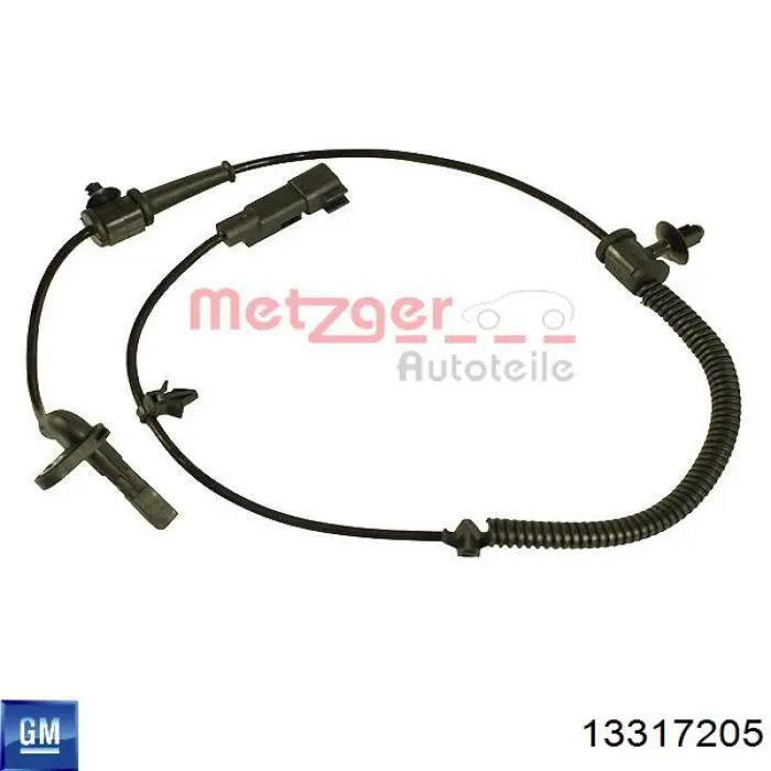 Датчик АБС (ABS) задний General Motors 13317205 цена, от 15.16 USD