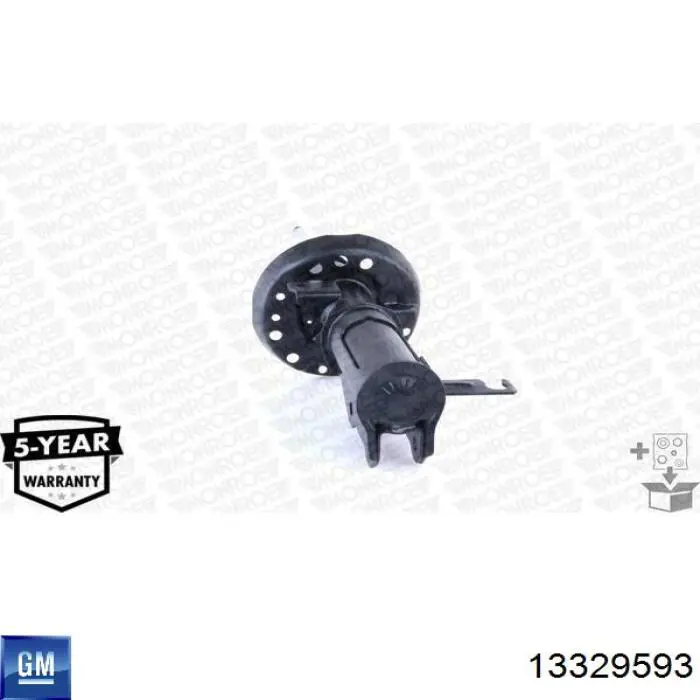 Амортизатор передней подвески левой General Motors 13329593 цена, от 41.22 USD