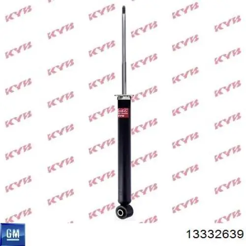 Амортизатор задний 13332639 General Motors