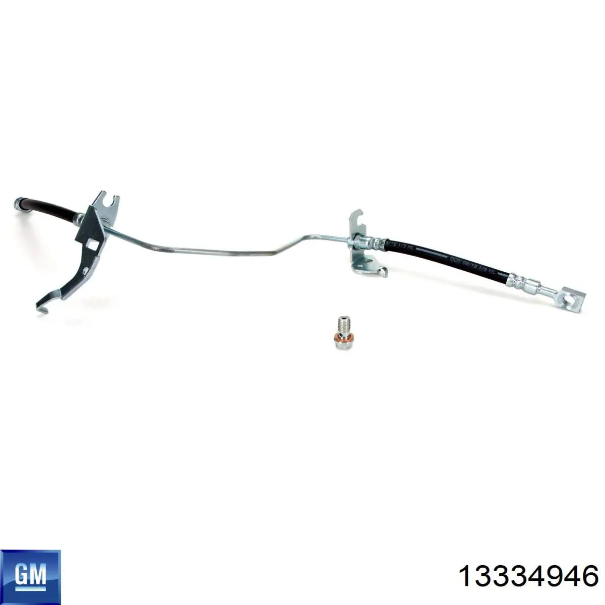 Шланг тормозной задний, правый General Motors 13334946 цена, от 23.76 USD