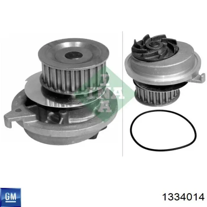 1334014 General Motors Насос водяной