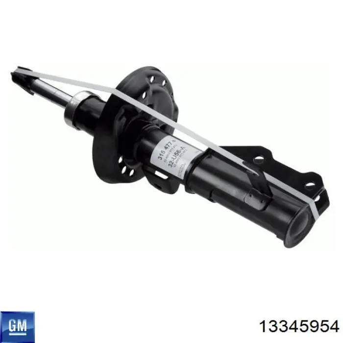 Стойка амортизатора задняя General Motors 13345954 цена, от 14.25 USD