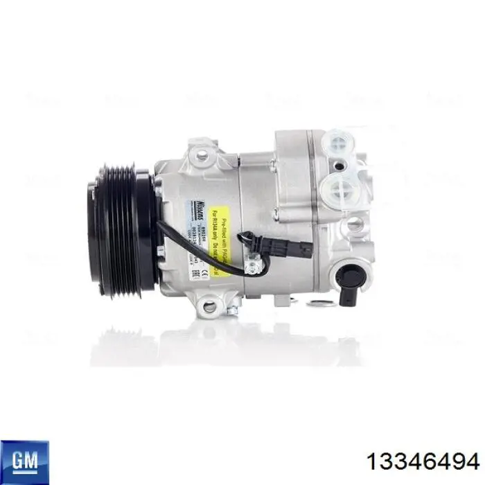 Купить 1618531 Opel Компрессор климатической установки