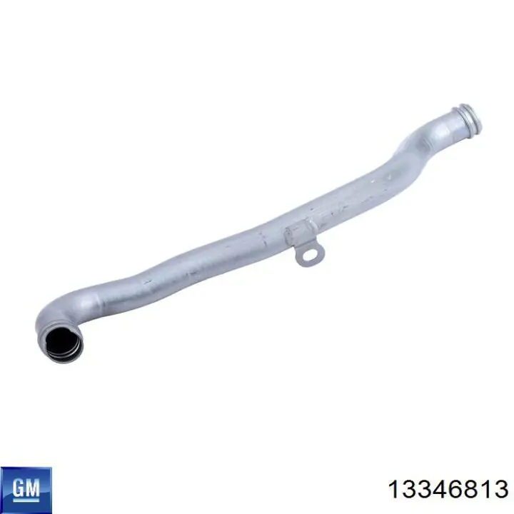 Патрубок радиатора печки 13346813 Opel