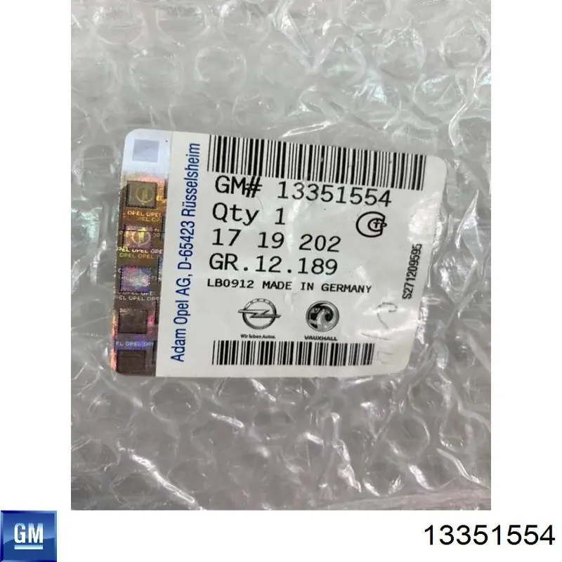  General Motors 13351554 цена, от 7.05 USD