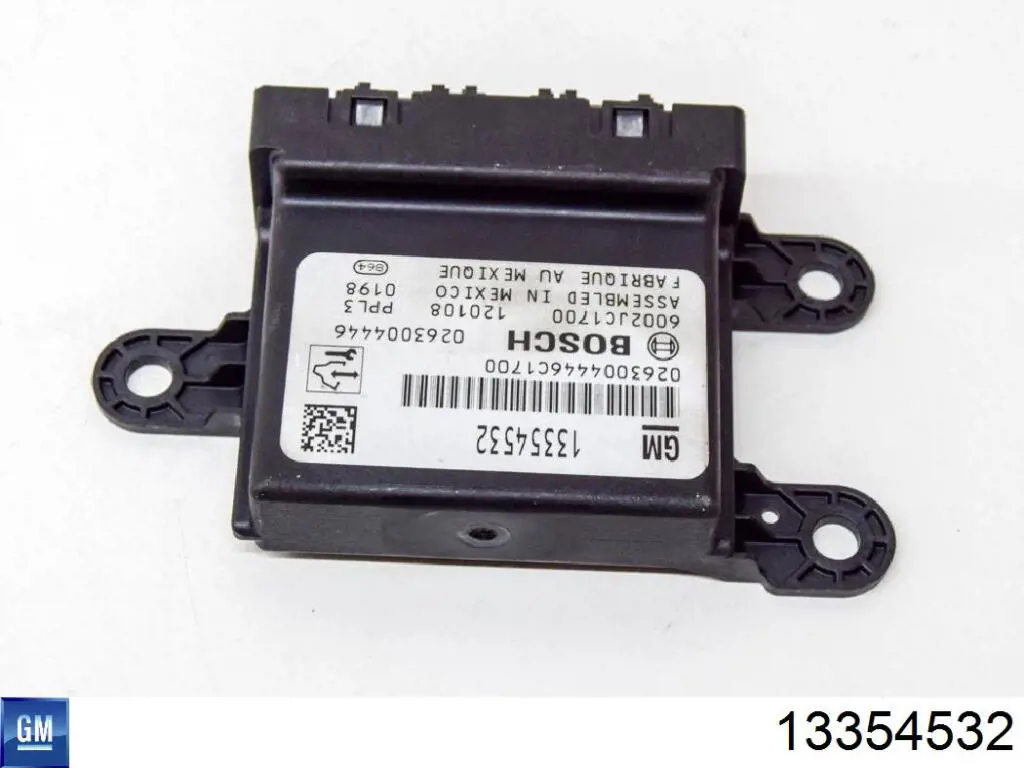 13354532 General Motors Модуль (блок ЭБУ) управления парктроником