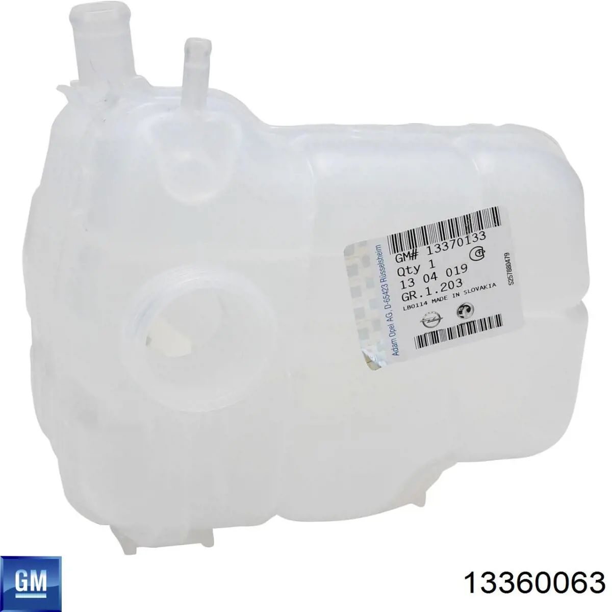 Бачок системы охлаждения 13360063 General Motors