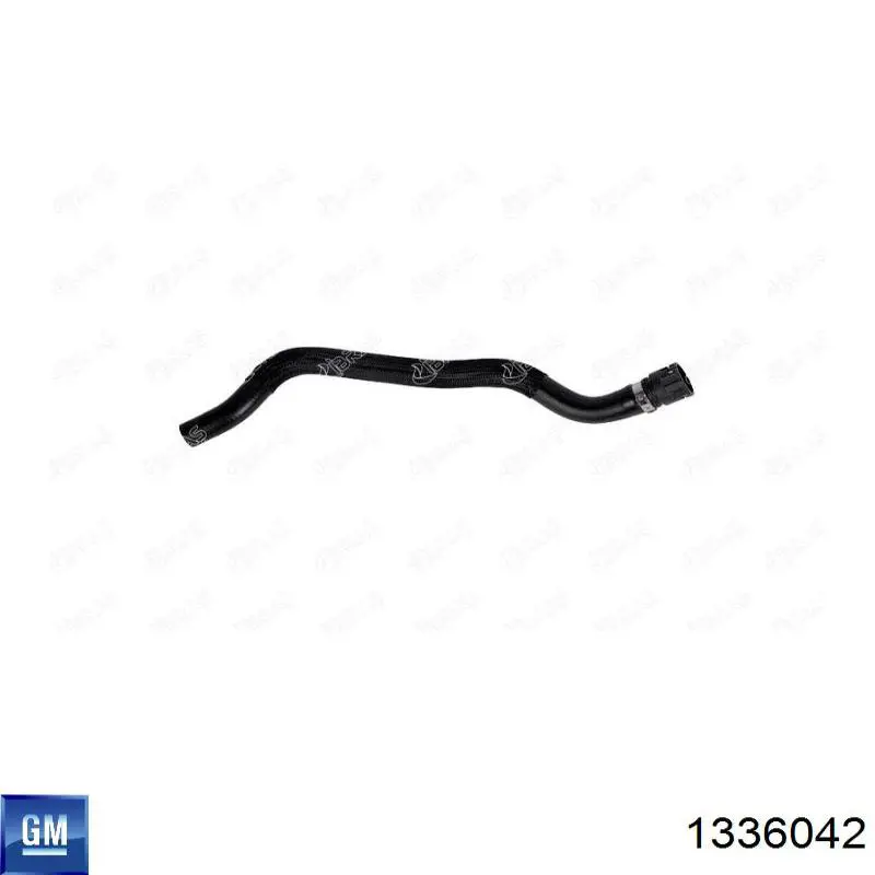 Шланг расширительного бачка нижний 1336042 Opel