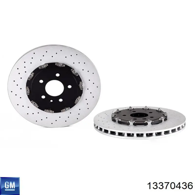 Тормоз дисковый передний General Motors 13370436 цена, от 473.24 USD