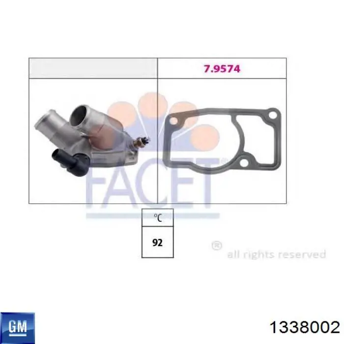 8192262 Hoffer Авто термостат