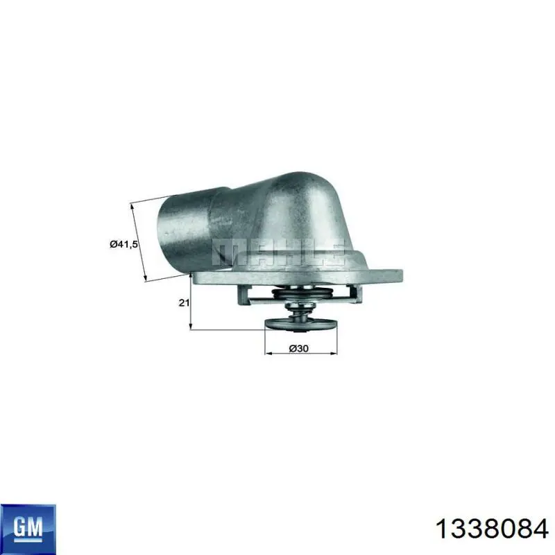 Термостат в корпусе General Motors 1338084 цена, от 24.21 USD