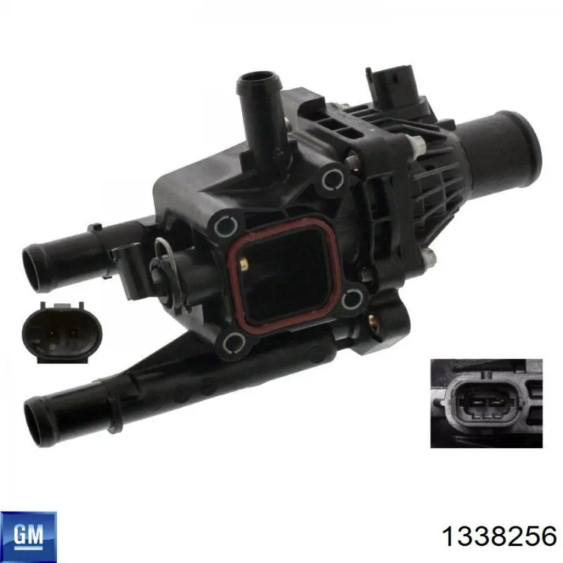Кожух термостата General Motors 1338256 цена, от 42.68 USD