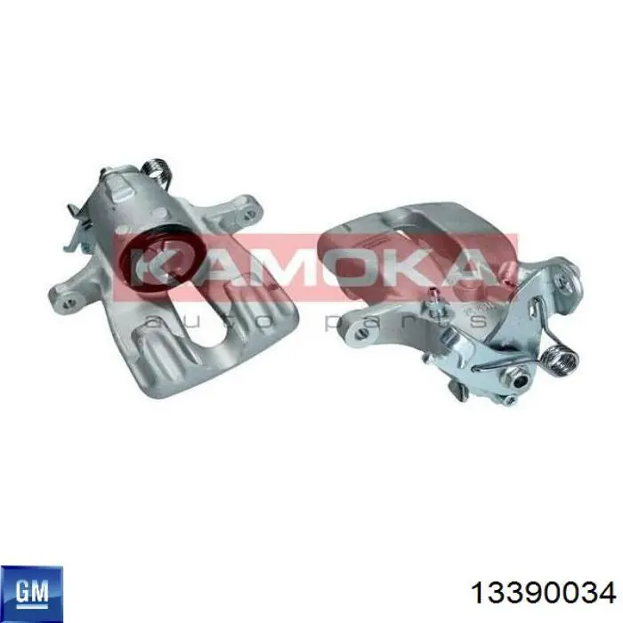Задний правый суппорт Opel 13370464