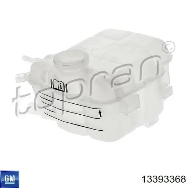Купить 13393368 General Motors Водяной бачок системы охлаждения