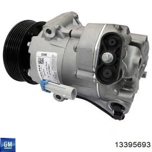 Компрессор системы кондиционирования General Motors 13395693 цена, от 285.58 USD