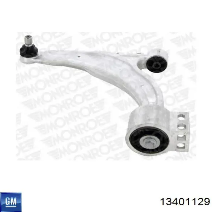 Левый рычаг передней нижней подвески General Motors 13401129 цена, от 21.09 USD