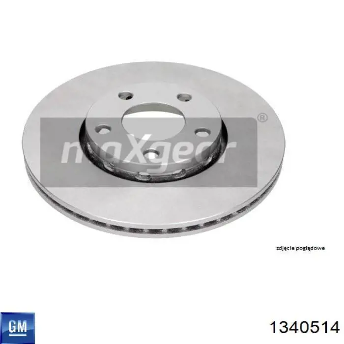 1340514 General Motors Ролик натяжителя ремня агрегатов