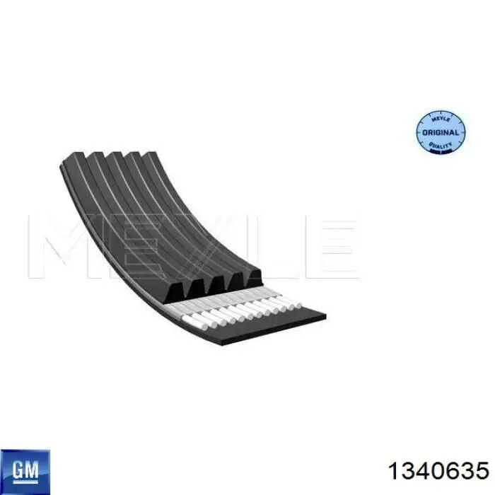 Купить 1340635 General Motors Ремень генератора