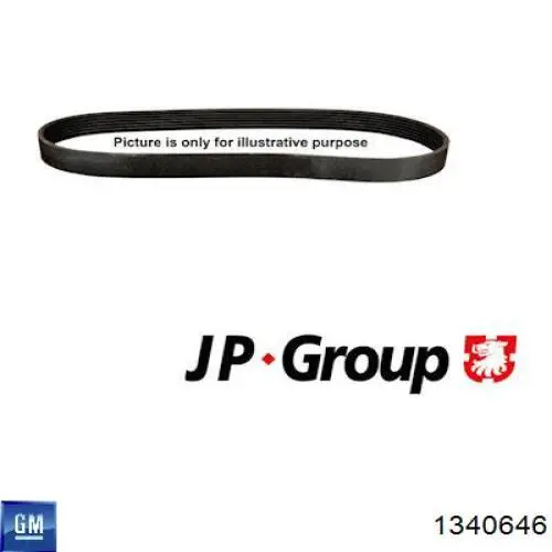 Клиновый ремень General Motors 1340646 цена, от 15.78 USD