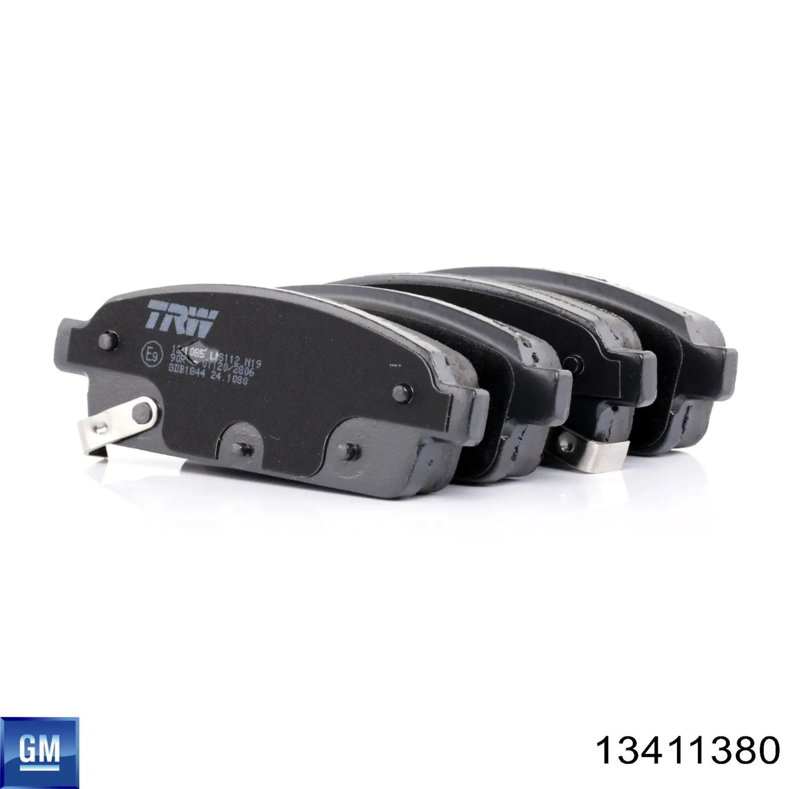 Купить 13411380 General Motors Колодки тормозные задние, дисковые