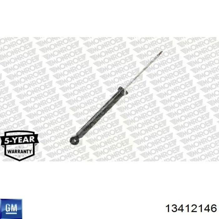 Стойка амортизатора задняя General Motors 13412146 цена, от 31.08 USD
