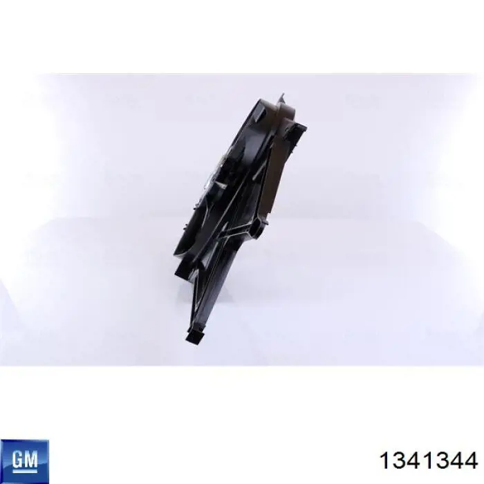 Купить 1341344 General Motors Электровентилятор охлаждения в сборе (мотор+крыльчатка)
