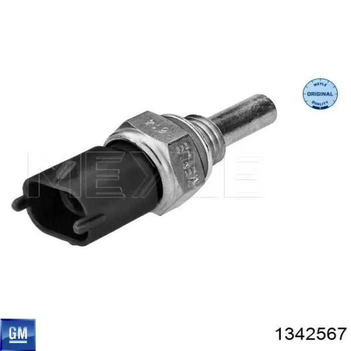 Датчик температуры охлаждающей жидкости 1342567 Opel