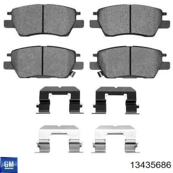 Передние тормозные колодки SP4493 Hi-q