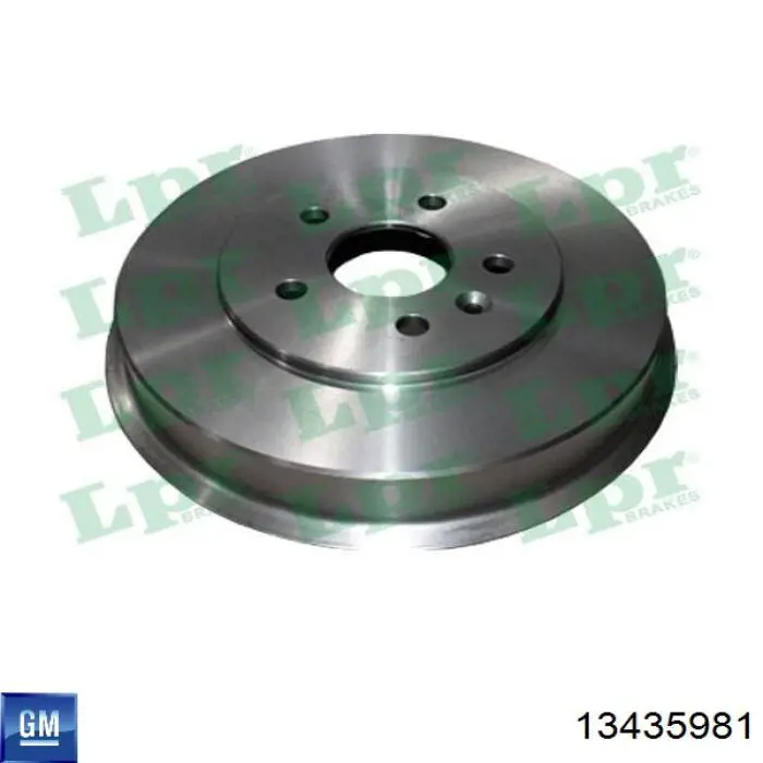 Барабан тормозной задний General Motors 13435981 цена, от 50.37 USD