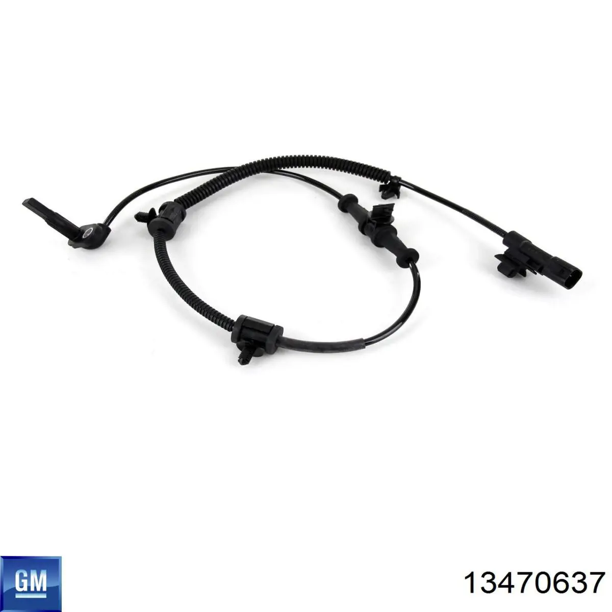 Sensor ABS delantero 13470637 General Motors