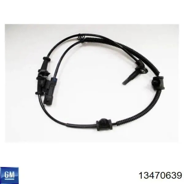 Sensor ABS delantero 13470639 General Motors