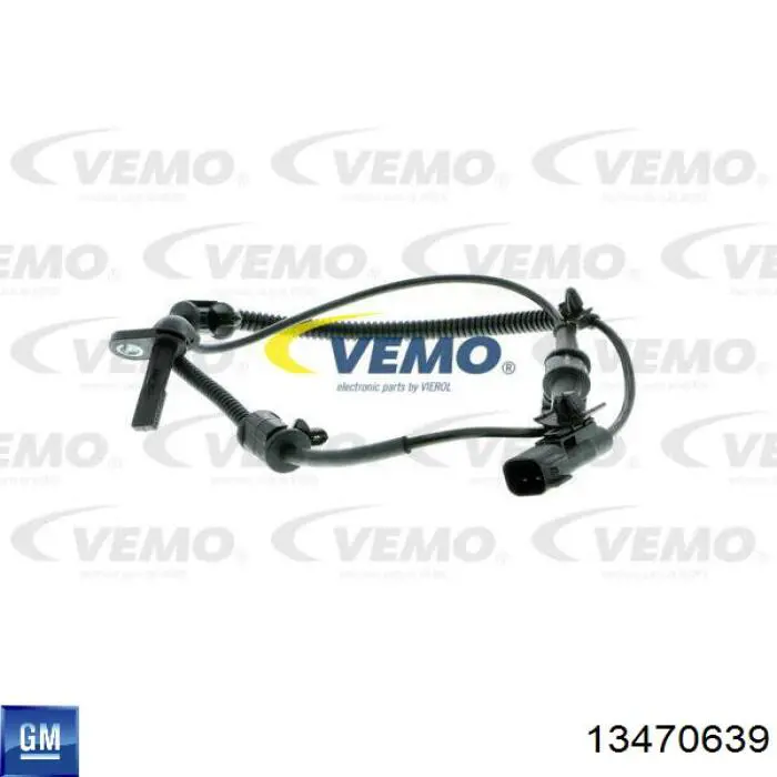 13470639 General Motors Датчик АБС