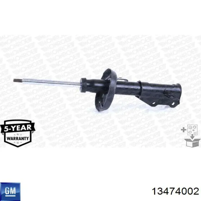 Амортизатор подвески передний левый General Motors 13474002 цена, от 85.02 USD