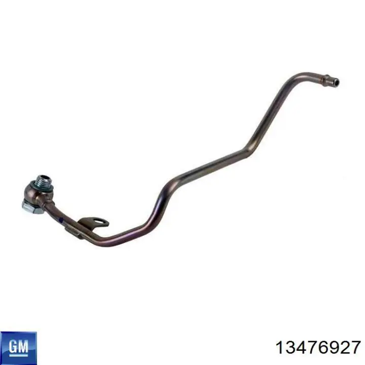 Шланг (патрубок) жидкостного охлаждения турбины, обратка Opel 13476927 цена, от 6.64 USD