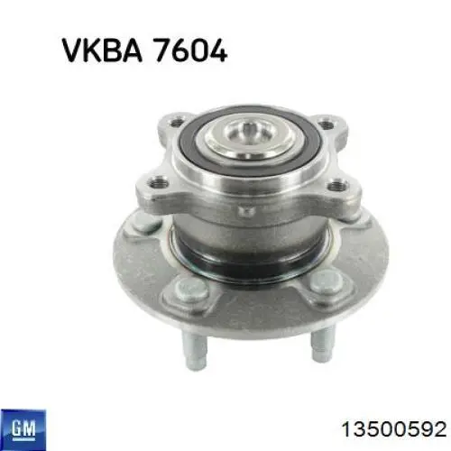 Купить 13500592 General Motors Задняя шпиндель
