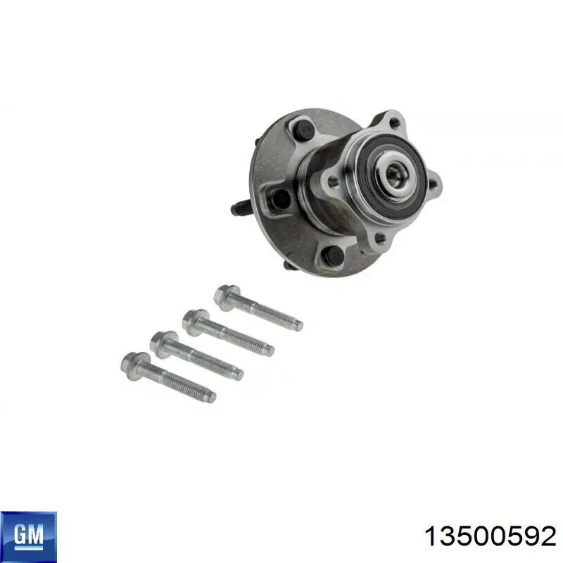 Ступица заднего колеса General Motors 13500592