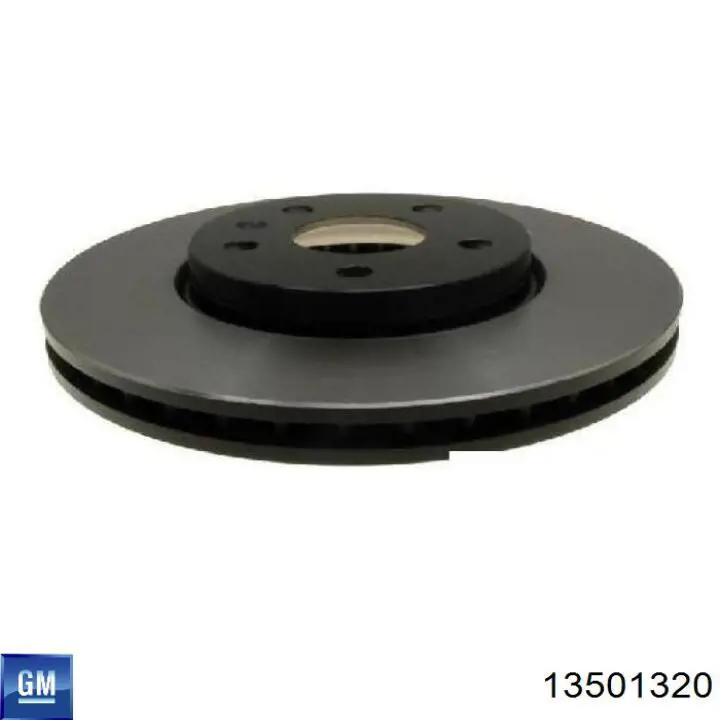 Передние тормозные диски 13501320 General Motors