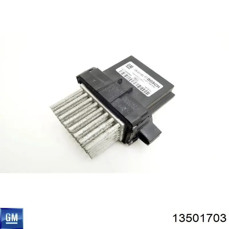 13501703 General Motors resistor (resistência de ventilador de forno (de aquecedor de salão))