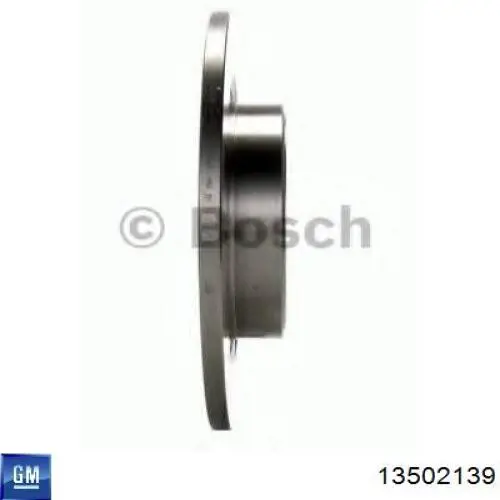 Тормозные диски 13502139 General Motors