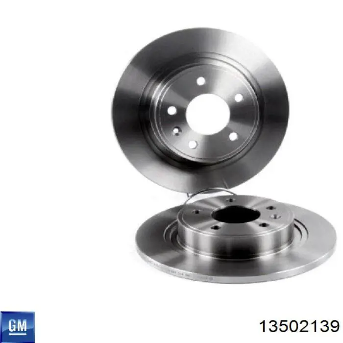 Задний тормозной диск General Motors 13502139 цена, от 39.15 USD
