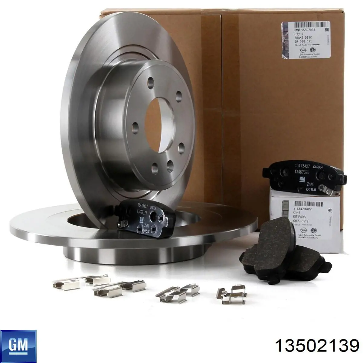 Купить 13502139 General Motors Диск тормозной задний