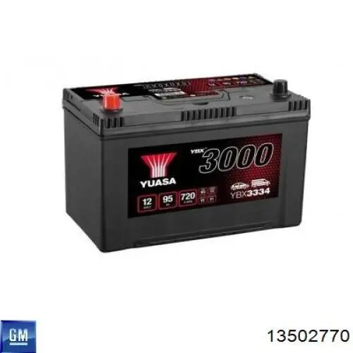 Аккумулятор автомобильный General Motors 13502770 цена, от 146.01 USD