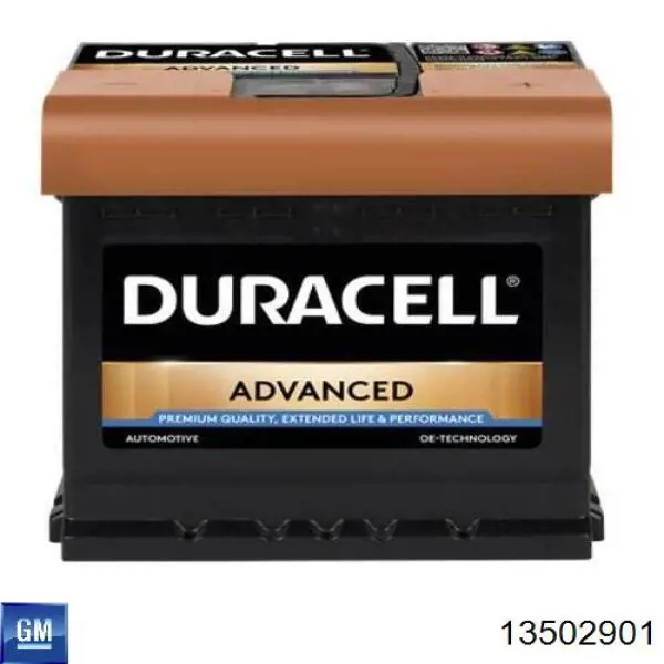 13502901 General Motors bateria recarregável (pilha)