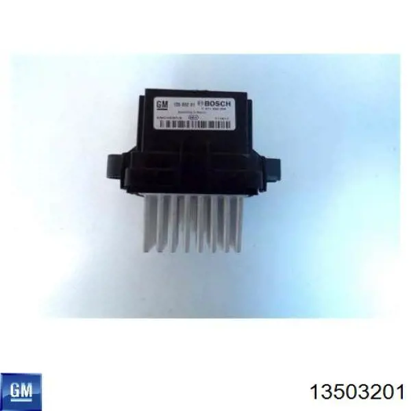 13503201 General Motors resistor (resistência de ventilador de forno (de aquecedor de salão))